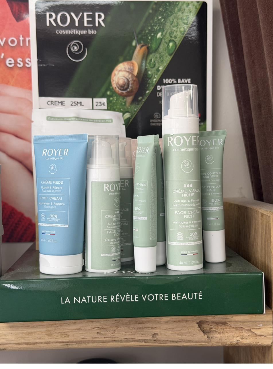 Colorations et soins végétaux en vente au salon