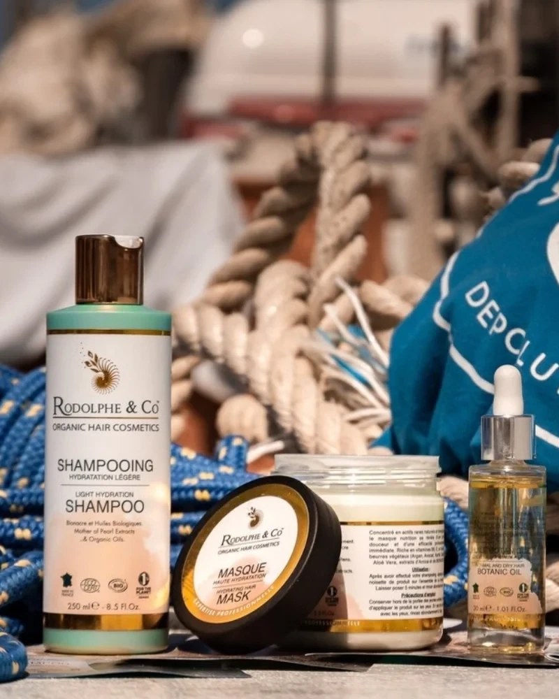Shampooing, masque et huile Rodolphe & Co